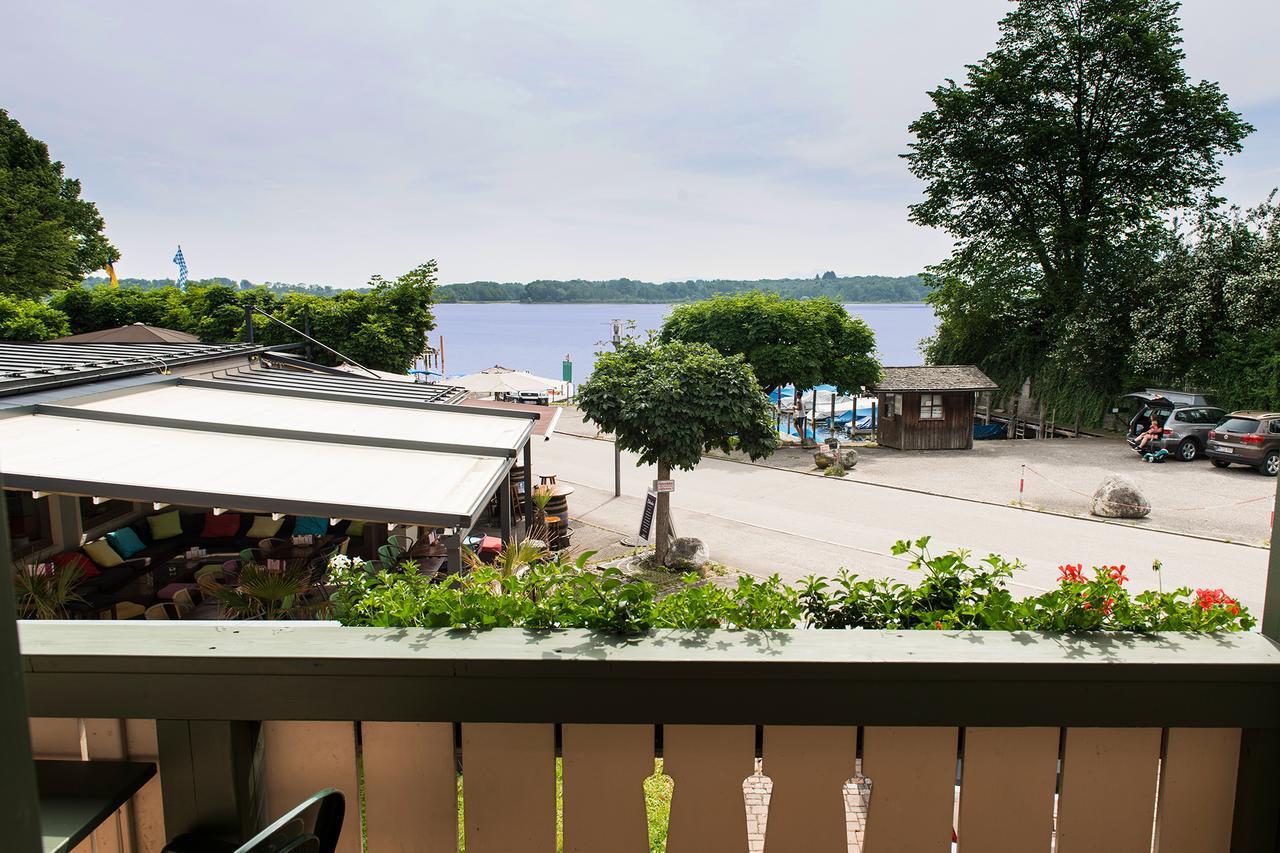 Hotel Garni Moewe Am See Prien am Chiemsee Luaran gambar